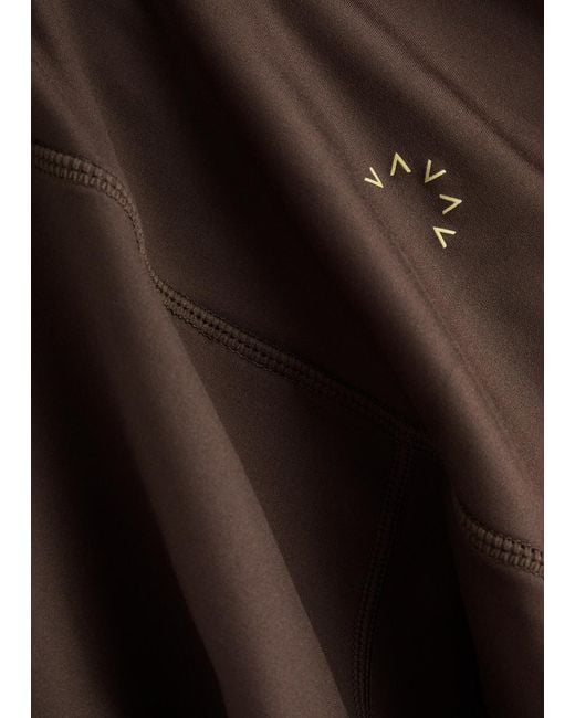 Varley Brown Freesoft Stretch-Jersey Leggings