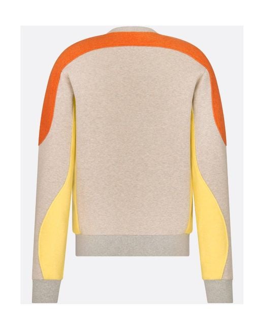 Dior Multicolor Homme Logo Printed Crewneck Sweatshirt for men
