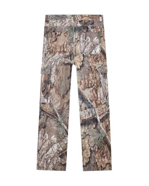 Represent Green Cargo Pants for men