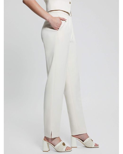 Guess Gray Elastic Waist Sweatpants