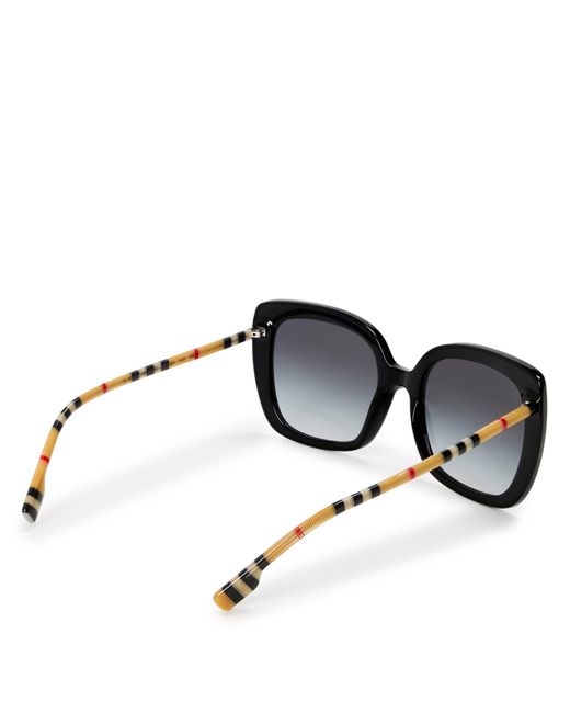 Burberry White Stylish Square Glasses