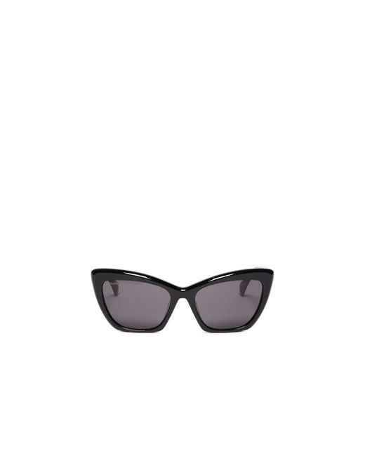 Max Mara White Mm0063 Cat-Eye Sunglasses