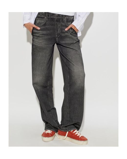 Golden Goose Deluxe Brand Red Hi Star Lace-Up Sneakers