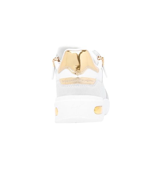 Giuseppe Zanotti White Gz-Ghost Sneakers for men