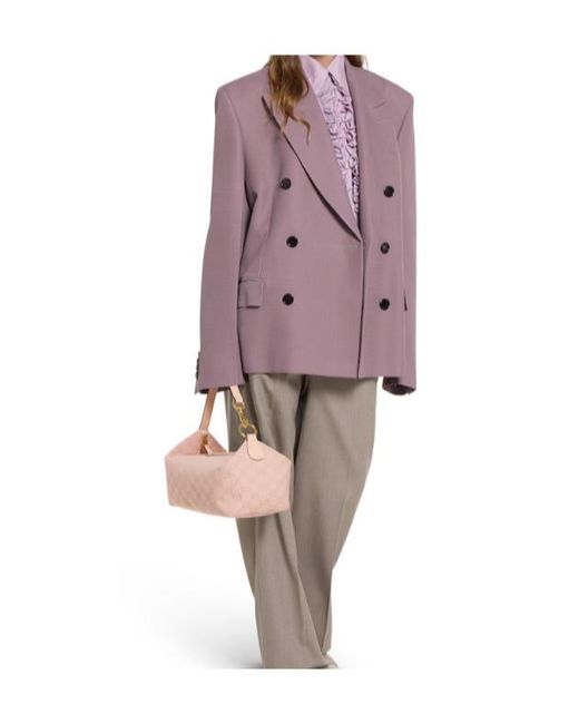 Gucci Pink Monogram Shoulder Bag