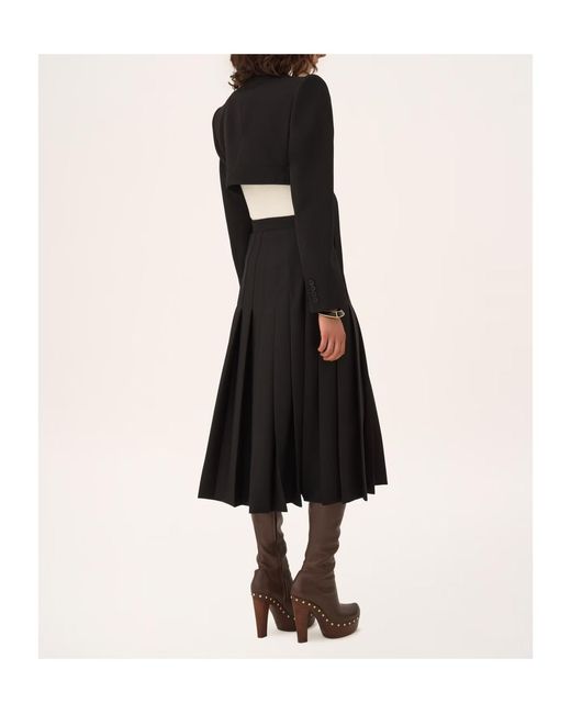 Chloé Black Chloé Cropped Spencer Jacket