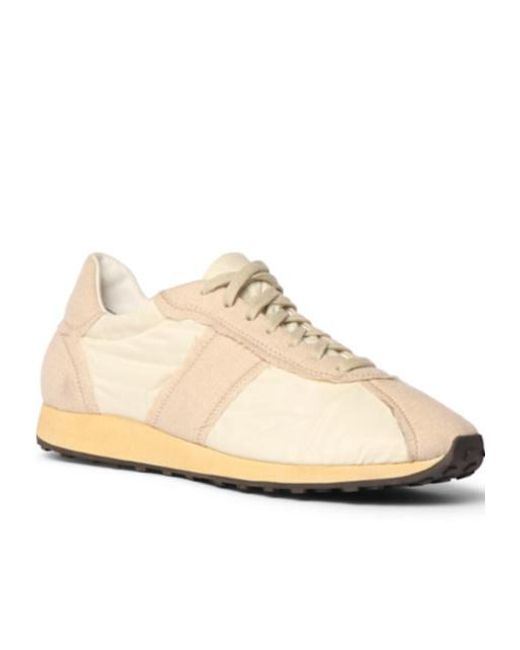 The Row Natural Round-Head Sneakers
