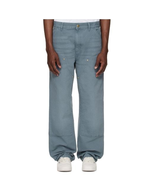 Carhartt Gray Double Knee Pant for men