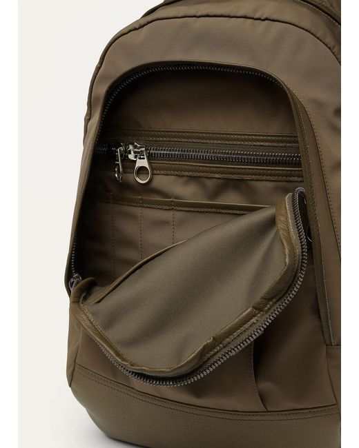 Loro Piana Green Pioneer Backpack Medium for men