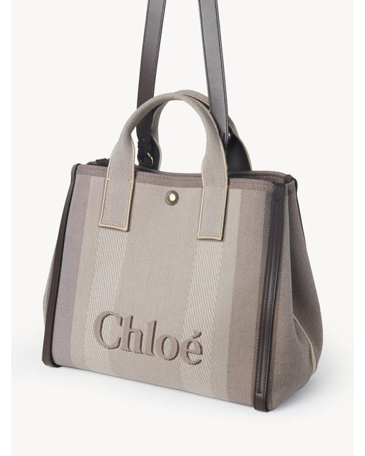 Chloé Gray Chloé Carry Tote Bag