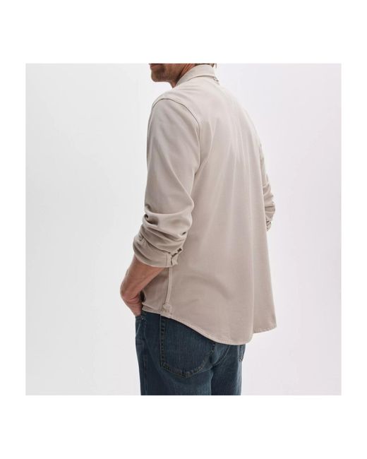 Rag & Bone White Long-Sleeved Shirt for men