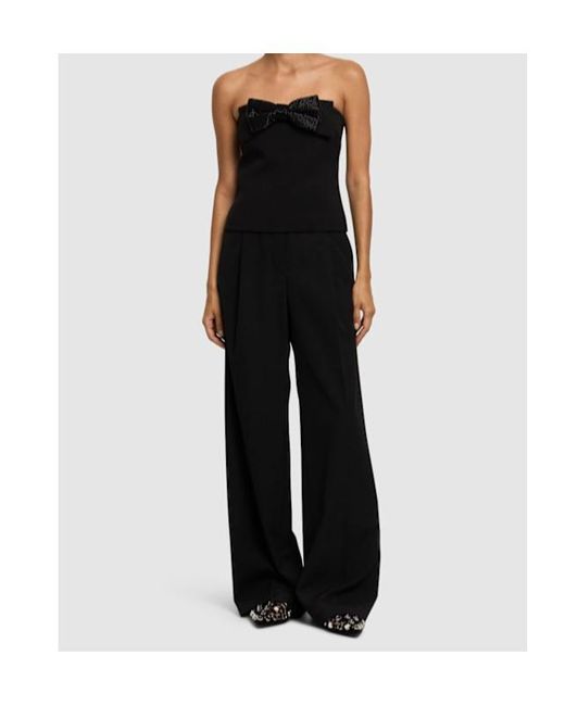 Self-Portrait Black Tube Top