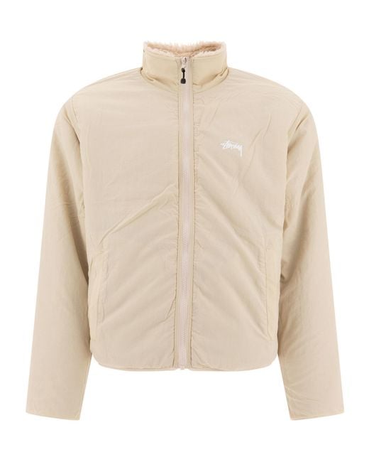 Stussy Natural Stüssy Fleece Jacket for men