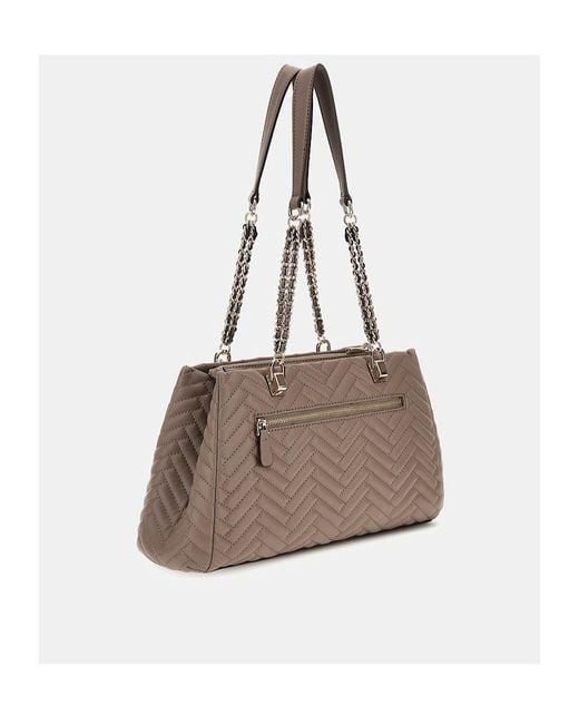 Guess Brown Anning Tote Bag