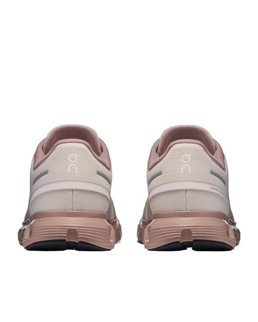 On Shoes Gray Cloud 6 Lace-Up Sneakers