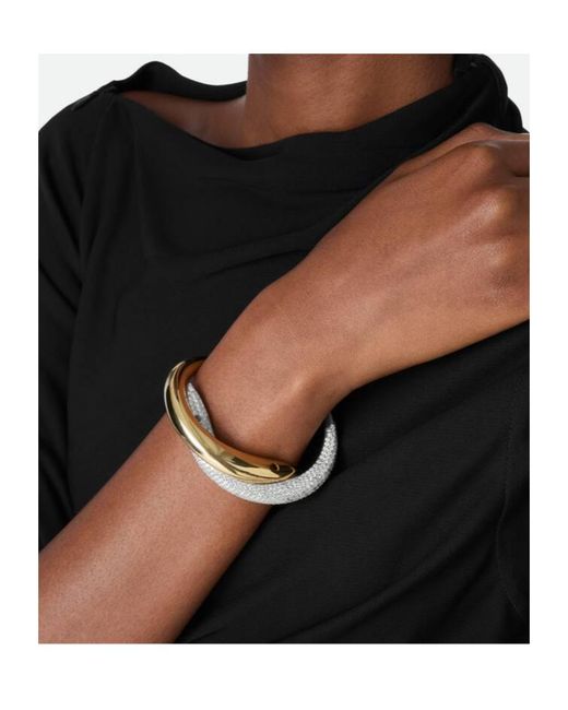 Bottega Veneta White Sardine Bracelet