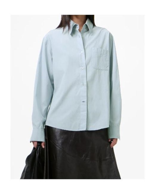 Our Legacy Blue Relaxed Button-Up Shirt