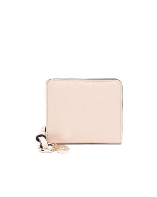Chloé Natural Alphabet Logo Clip