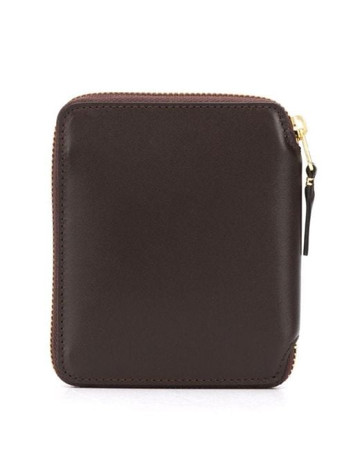 Comme des Garçons Brown Comme Des Garçons Wallet Classic Zipped Wallet for men
