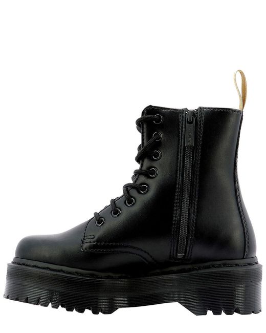Dr. Martens Black Jaddon Ii Mono Platform Boots