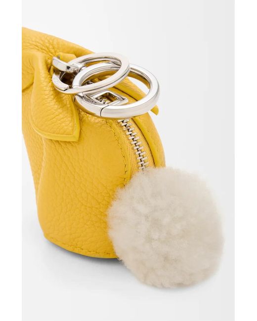 LOEWE BUNNY CHARM バニー チャーム Loewe Bunny Charm in Yellow | Lyst
