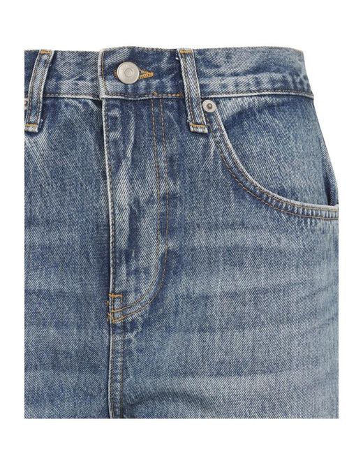 Frankie Shop Blue Flared Jeans