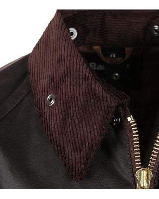 Barbour Blue Bedale Waxed Jacket for men
