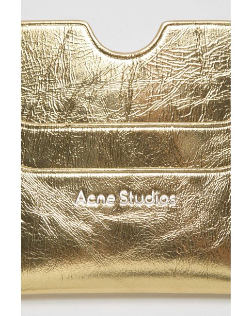 Acne Natural Leather Cardholder