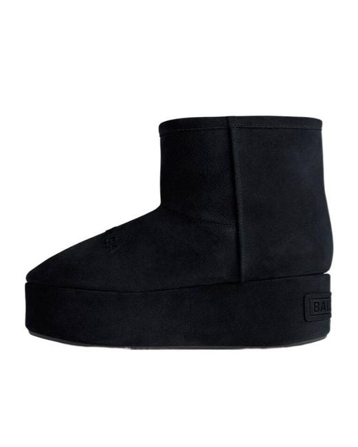 Balenciaga Blue Alaska Platform Boots