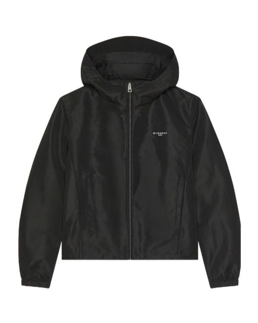 Givenchy Black Windbreaker for men