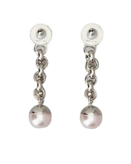 Roger Vivier White Earrings