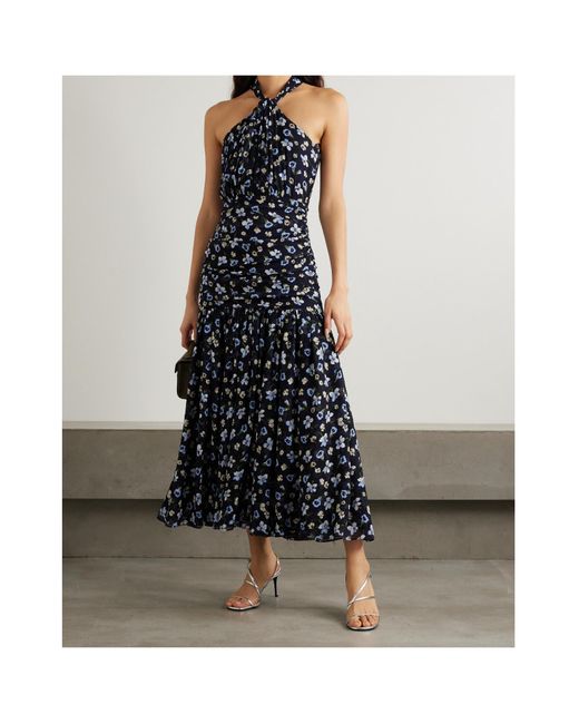 Veronica Beard Blue Midi Dress