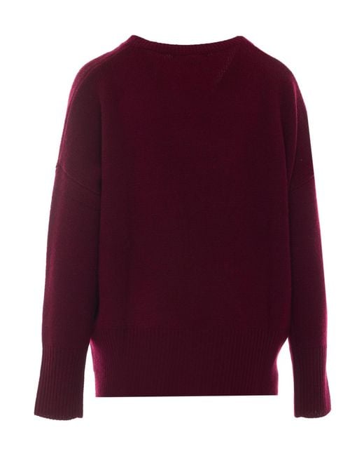 Lisa Yang Red Mila Sweater