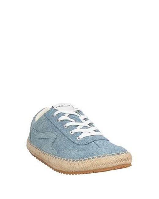 Rag & Bone Blue Low-Top Sneakers