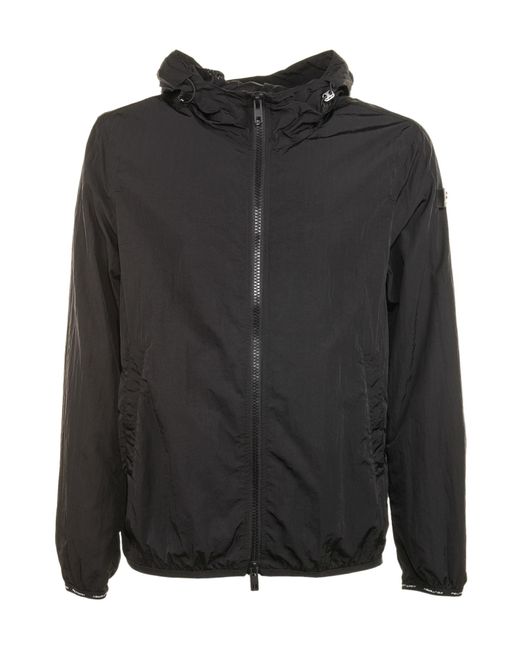 Peuterey Black Long-Sleeved Casual Jacket for men