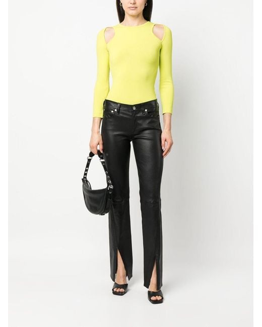 DSquared² Yellow Long Sleeved T-Shirt