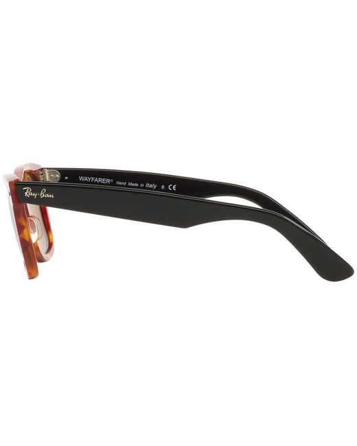 Ray-Ban Orange Logo Sunglasses for men
