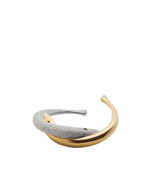 Bottega Veneta White Sardine Bracelet