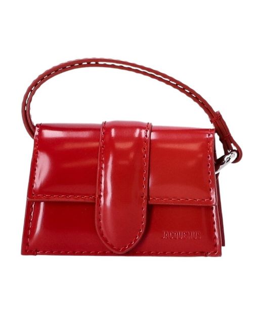 Jacquemus Red Mini Flip Airpods Protective Shell
