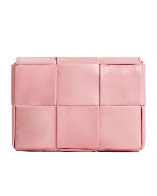 Bottega Veneta Pink Candy Cassette Satchel Bag for men