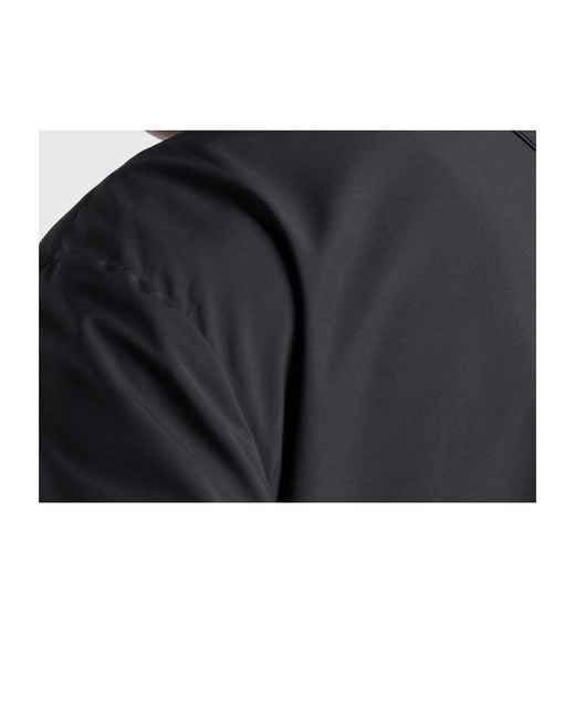 Prada Black Drawstring Hem Shirt Jacket for men