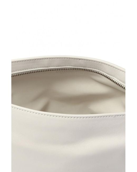 Bottega Veneta White Bv Twist Clutch