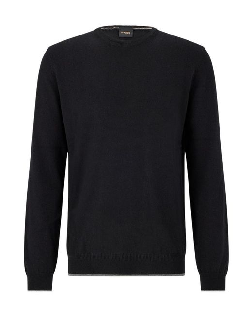 Boss Black Long-Sleeved Sweater for men