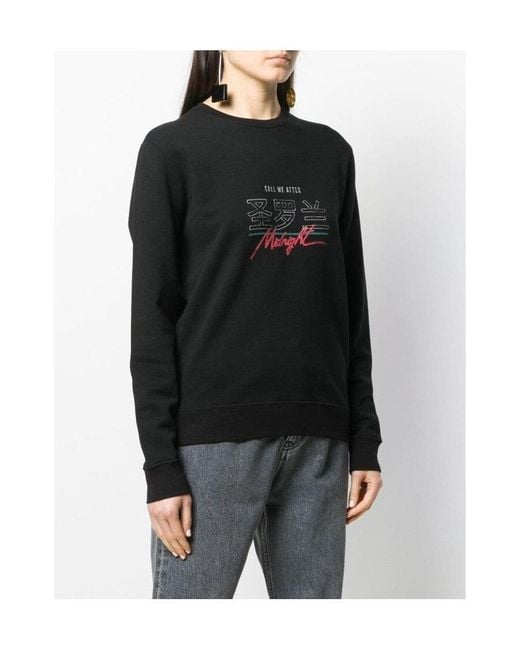 Saint Laurent Black Midnight Sweatshirt