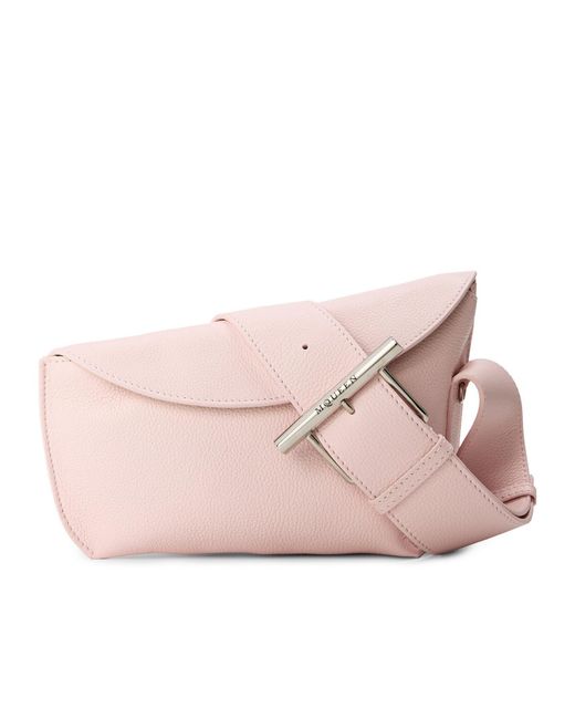 McQueen Pink Shoulder Crossbody Bag