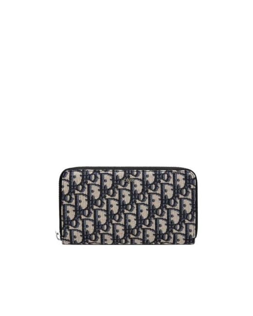Dior Black Long Zipped Wallet for men