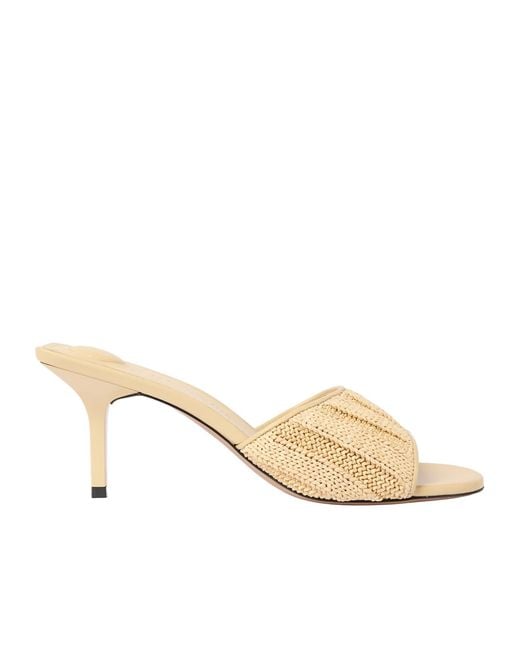 Jacquemus Natural The Cubisto Mules