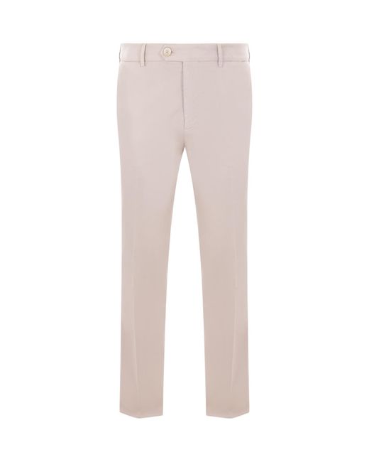 Brunello Cucinelli Multicolor Tailored Tapered-Leg Trousers for men