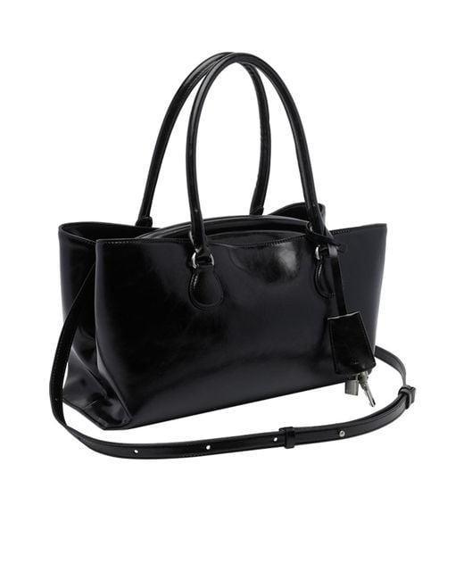 OSOI Black Shell Brot Tote Bag