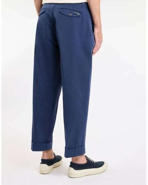 Fay Blue Archive Loose-Fit Pants for men